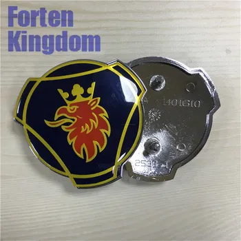 Forten Kingdom 1 бр 80 мм ABS с логото на Griffin Truck Grill емблема за Scania Custom Car Front Grille икона 1401610