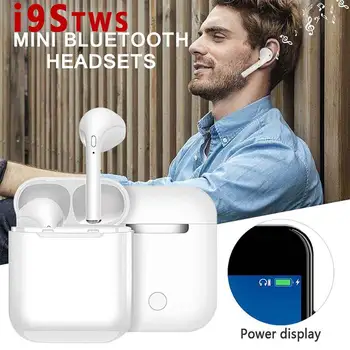 I9s tws bluetooth слушалки безжични слушалки безжични детска слушалки слушалки безжични слушалки W1 чип за xiaomi iphone