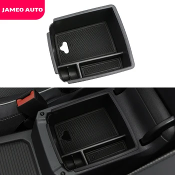 Jameo авто подлакътник кутия за съхранение на централната конзола кутия за съхранение на организатор на интериора за Volkswagen VW Tiguan Mk2 2016-2020
