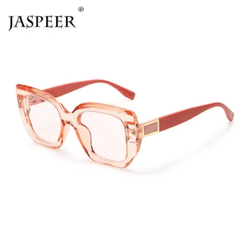 JASPEER големи правоъгълник очила за четене на жените и мъжете Марка Desinger пресбиопия очила квадратни очила за четене очилата