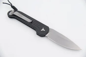 JUFULE New Made L. U. T D. Флипер сгъваем Elmax острието алуминиева дръжка открит кутия тактически къмпинг, лов EDC инструмент кухненски нож