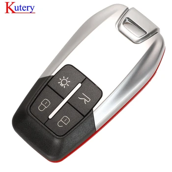 Kutery Luxury Smart Remote Key Shell case 4 бутон за Ferrari 458 588 488GTB LaFerrari без лого