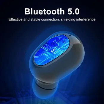 L21 TWS безжични слушалки Bluetooth 5.0 HD Покана слушалки стерео слушалки с зарядно калъф Hi-fi Sound Bluetooth Heads