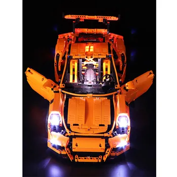 LED Light Осветление Kit for 42056 Техника Series for Porrsche 911 GT3 RS Toy Bricks ( модел 911 В комплекта не са включени )
