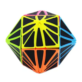 Lefun Eye Magic Cube Black Strange-shape Magic Cube Speed Twist Пъзел забавни играчки Cubo Magico Toys For Children Kids