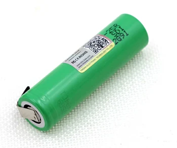 Liitokala New Original 18650 2500mAh батерия INR1865025R 3.6 V discharge 20A dedicated Power batteries + DIY Nickel sheet
