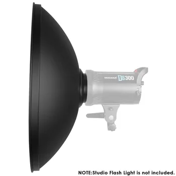 Neewer Photo Studio Strobe Flash Light рефлектор за красота ястие с клетъчна мрежа + Scrim за Bowens Джемини Standard / R / RX Strobe
