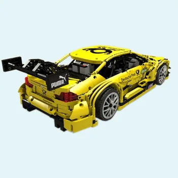 NEW MOC Техника M4 Sport Cars Vehicle RC Motor Power Function LeGINGly MOC-4142 Building Block Toy Bricks Kid Gifts