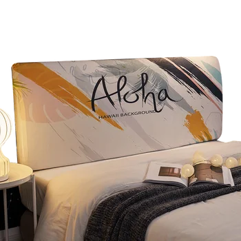 Nordic Style Bed Head Cover Full Оградена еластичен прахоустойчив калъф за леглото/ защитен калъф