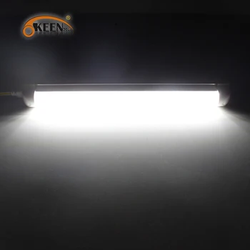 OKEEN 2pcs Universal 12V LED Interior Light Bar 108LED Light Strip with ON/OFF Switch for RV Van Truck камион Кемпер Каравана, лодка