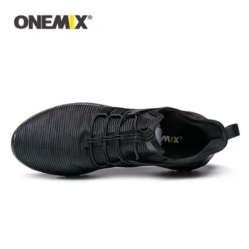 ONEMIX 2020 мъжки маратонки леки, дишащи меш меки дамски маратонки приплъзване на открито, бягане, ходене тенис, спортни обувки
