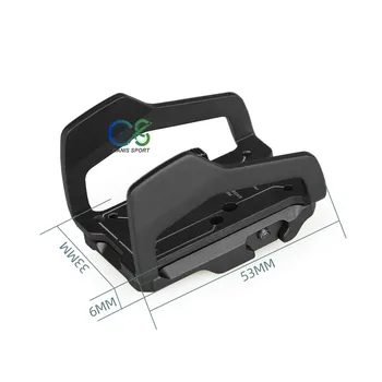 PPT Universal Red Dot Sight Scope Mount Reflex Exoskeleton Mount Fit for Docter Red Dot for Trijicon RMR Red Dot Sight gs24-0229