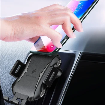 Qi безжично зарядно за iPhone SE 2020 8 plus X XS Max XR 12 mini 11 Pro Max Fast Charging Pad Case кола телефона аксесоар