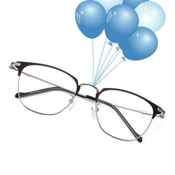 Reven Jate 3389 пълен ръб квадратна форма сплав мъжки слънчеви очила рамка рецепта души очила Rx-способни очила слънчеви Очила рамка