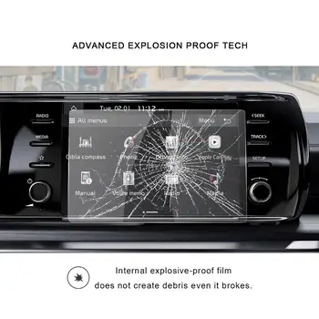 RUIYA протектор на екрана на автомобила за K5 DL3 8 инча 2020 нисък мач GPS навигация център сензорен екран авто аксесоари за интериора