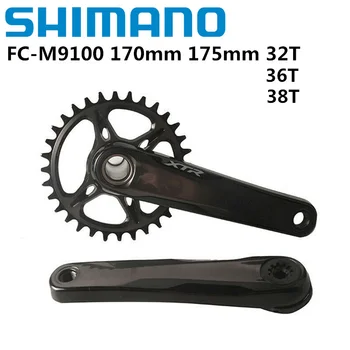 SHIMANO XTR M9100 170mm 175mm 32T 36T 38T 1x12 способи за колянов вал за планински велосипед МТВ 12s BB93-ниска категория Pedivela Оригинал