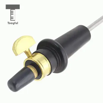 Stanless Steel with Ebony Cello Endpin for Practice Концерт 3/4 4/4 Cello Аксесоар Parts 50cm/ 19.68 inch