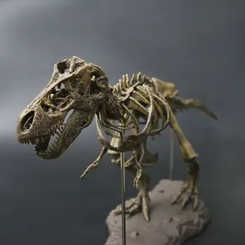 T Rex Тиранозавър Рекс Skeleton Динозавър Toy Animal Модел Колектор Super Decor Y4UD