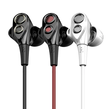 UiiSii HiFi HI-RES Super Bass Game In Ear слушалки с регулиране на силата на звука шумопотискане за Android/Iphone