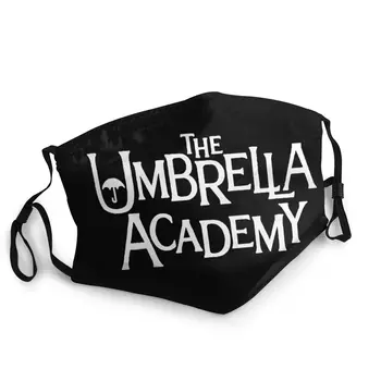 Umbrella Academy Бяла Реколта Маска За Лице С Уста