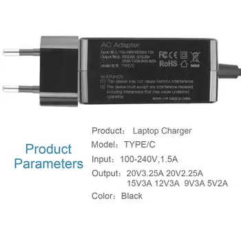 USB-Type C C зарядно устройство Power Wall адаптер за Lenovo thinkpad t480 t580 t480s p51s p52s x280 x270 e480 e580 l480 l580 x1 carbon