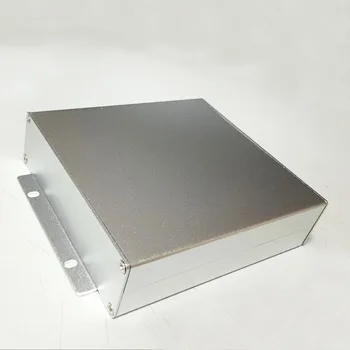 Алуминиев корпус инструментална обвивка на печатна платка, по-ниска скоростна расщепленный корпус стенен монтаж на корпуса на електрониката 114X33X120mm САМ NEW