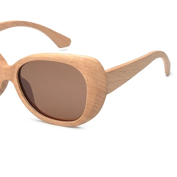 Бобо птица, бамбук мъжете дървени слънчеви очила Дамски поляризирани очила дамски летни луксозни ръчно изработени от бамбук в дървена кутия