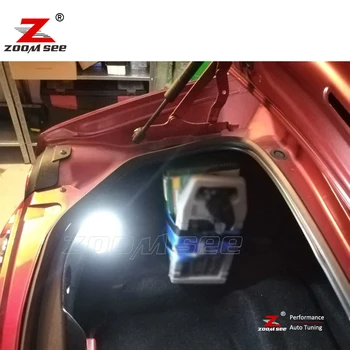 Бял led табела лампа + LED вътрешността на купола на багажника светлини + LED обратната опашка лампи за Mazda MX5 MX-5 Miata ND до 2016 2019 2020