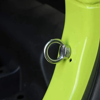 Вътрешни корнизи за Suzuki Jimny 2019 + кола кръгъл отвор винт за украса на капачки, аксесоари за Suzuki Jimny 2019+