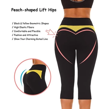 Дамски Топли Неопренови Панталони Slim Body Shaper Workout Waist Trainer Butt Lifter Чорапогащник Капри Топли Панталони Корема Control Гащи