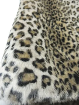 есен-зима, дълъг елек от изкуствена кожа-топла жилетка женски плюс размер жилетка, яке Леопард жилетка