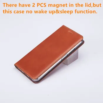 Естествена кожа портфейла телефон калъф карта на джоб с кобур за Umidigi Bison / Umidigi A9 Pro / Umidigi Pro A7 флип-надолу капачката магнитна Coquet