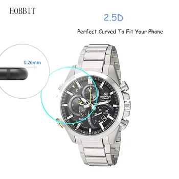 За Casio EQB-501 EQB-500 EQB-800 EQB-A500 Clear 0.3 mm 2.5 D закалено стъкло протектор на екрана на GPS Smart Watch LCD защитно фолио