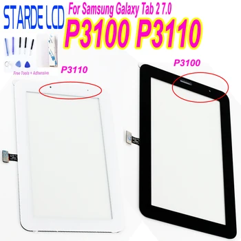 За Samsung Galaxy Tab 2 7.0 P3100 P3110 сензорен екран Digitizer Tab2 GT-P3100 GT-P3110 Tablet сензорен екран стъкло сетивни детайли