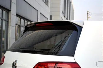 За Volkswagen GOLF MK7 спойлер GTI-2018 GOLF 7, заден спойлер с високо качество ABS материал на колата задната броня грунд цвят заден спойлер
