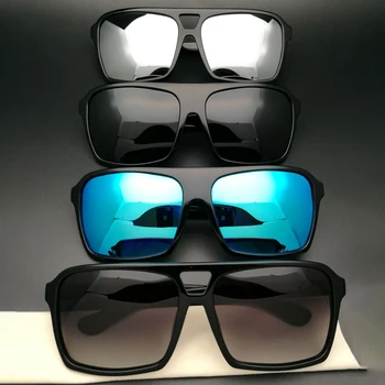 Извънгабаритни поляризирани слънчеви очила мъжки слънчеви очила за мъже жени черна широка главата голям Polaroid огромен марка за качество калъф безплатно
