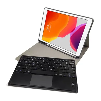 Магическа клавиатура умен делото за Ipad10. 2, air10.5, 9.7 Pro, Mini 4/5, iPad pro свалящ безжична Bluetooth клавиатура със сензорен панел