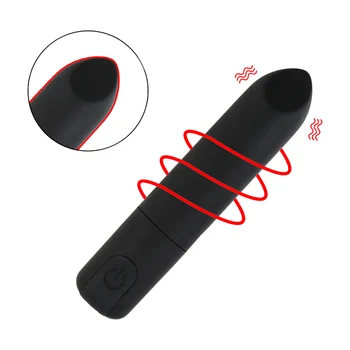 Мини червило вибратори мощен куршум вибратор G-spot масажор стимулатор на клитора анален вибратор вибратор от секс играчки за жени
