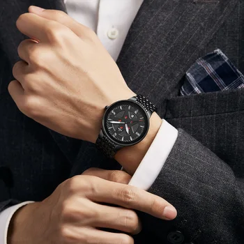 Мода мъжки часовници най-добрата марка на луксозни оригинален Япония кварцов часовник човек, бизнес часовници Montre Homme Reloj Hombre #мъжки часовник 2020