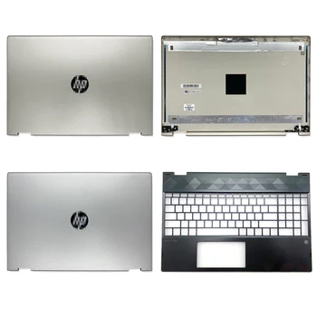 Нов за HP X360 15-CR 15-CR000 15T-CR000 LCD дисплей на задната част на кутията /подлакътник отгоре корпус Shell Златен L22472-001 Сребърен L22454-001 Non Touch