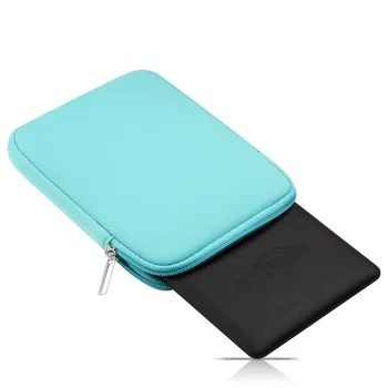 Новата тъкан, EReader liner четки Sleeve bag за Kindle Paperwhite 1 2 3 4 Case Voyage 2016 8th 6 inch Pocketbook Ebook Cover чанти
