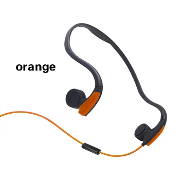Нови слушалки на костна проводимост жични слушалки спортни слушалки на открито намаляване на шума 