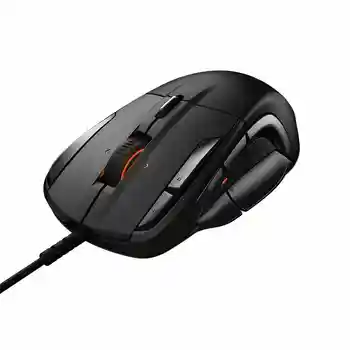 Оригиналната детска мишка SteelSeries Съперник 500 Gaming Mouse МИШКИ USB Wired 6500 DPI Optical Mouse Black Edition For FPS, RTS MMO LOL Gamer