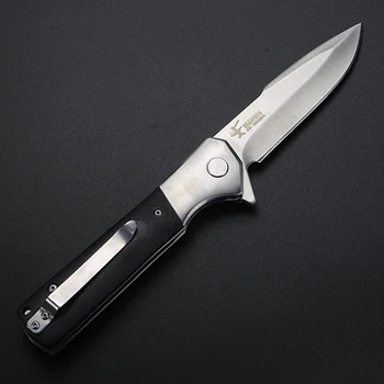 Открит Сгъваем Тактически Нож Ловен Нож С Висока Твърдост Армейски Нож Сгъваем Нож Къмпинг Преносим Нож