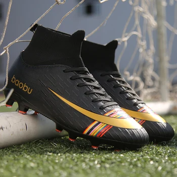 Открит футболни обувки, футболни обувки за мъже дишаща AG/TF подметка, маратонки мъжки, детски футболни обувки обувки оригинални футболни обувки