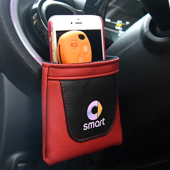 Оформление на автомобила притежателя на телефонна карта чанта за съхранение на подвесная чанта за Smart fortwo forfour 4 врати аксесоари за автомобили