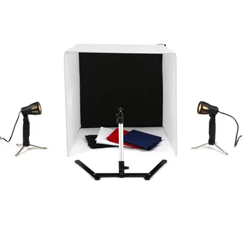 Портативен размер 40 см сгъваема фотоапарат фотографско студио Box Light Tent Set Box Set за цифров огледално-рефлексен фотоапарат drop shipping