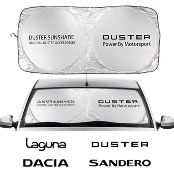 Предното стъкло на колата на сенника Капак за Dacia Duster 1.0 Tce Turbo Logan 1.4 1.6 Mpi Dci Mcv Sandero R4 аксесоари анти UV рефлектор