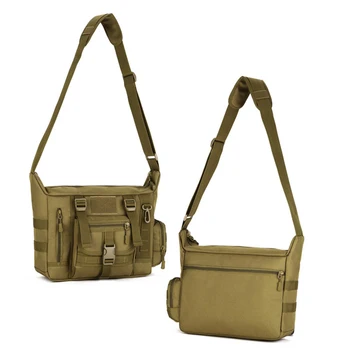 Протектор плюс открит спортна чанта камуфлаж найлон тактически военен чанта за Ipad, лаптоп, Чанта, мъжка чанта S385
