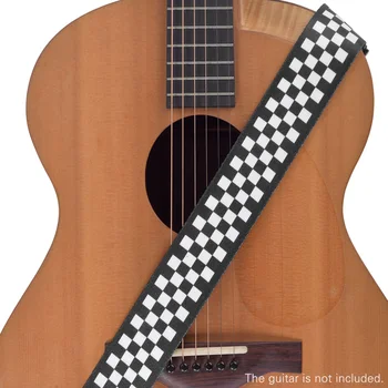 Регулируема китара каишка полиестер печат презрамка Китара аксесоари китара детайли китара каишка от гума заобикаля